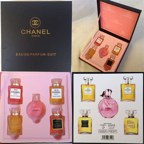 set parfum chanel